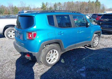 2020 Jeep Renegade Latitude 4X4 z USA, uszkodzony, nr VIN ZACNJBBB7LPM01215